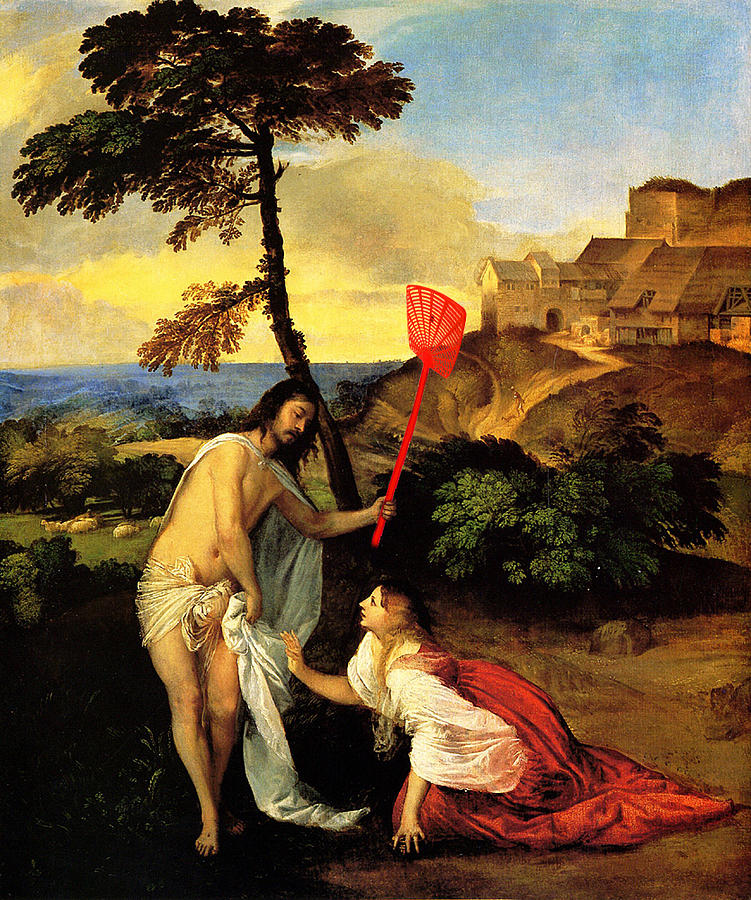 Noli me Tangere 1511 Digital Art by Titian - Pixels