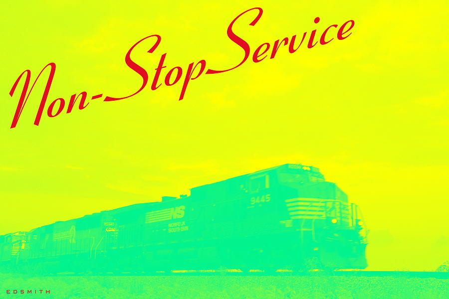 Non Stop Service Photograph by Edward Smith