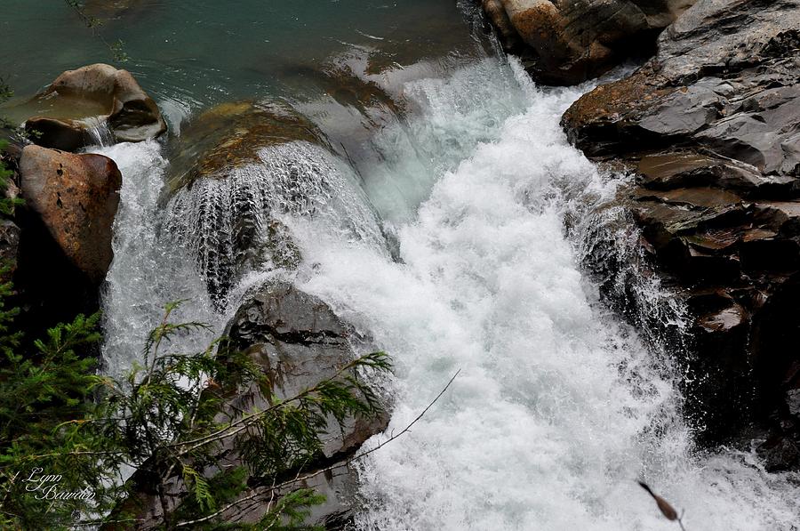 Waterfall Photograph - Nooksack Falls by Lynn Bawden