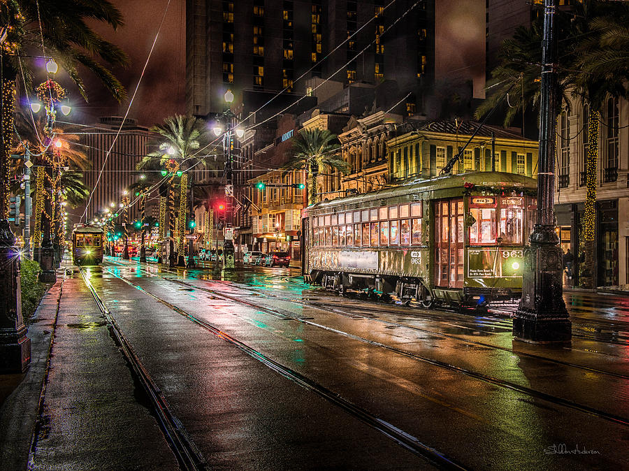 New Orleans Digital Art - NOR Street Car 3 by Sheldon Anderson