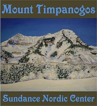 Nordic Timpanogos Poster Painting by Cami Lee
