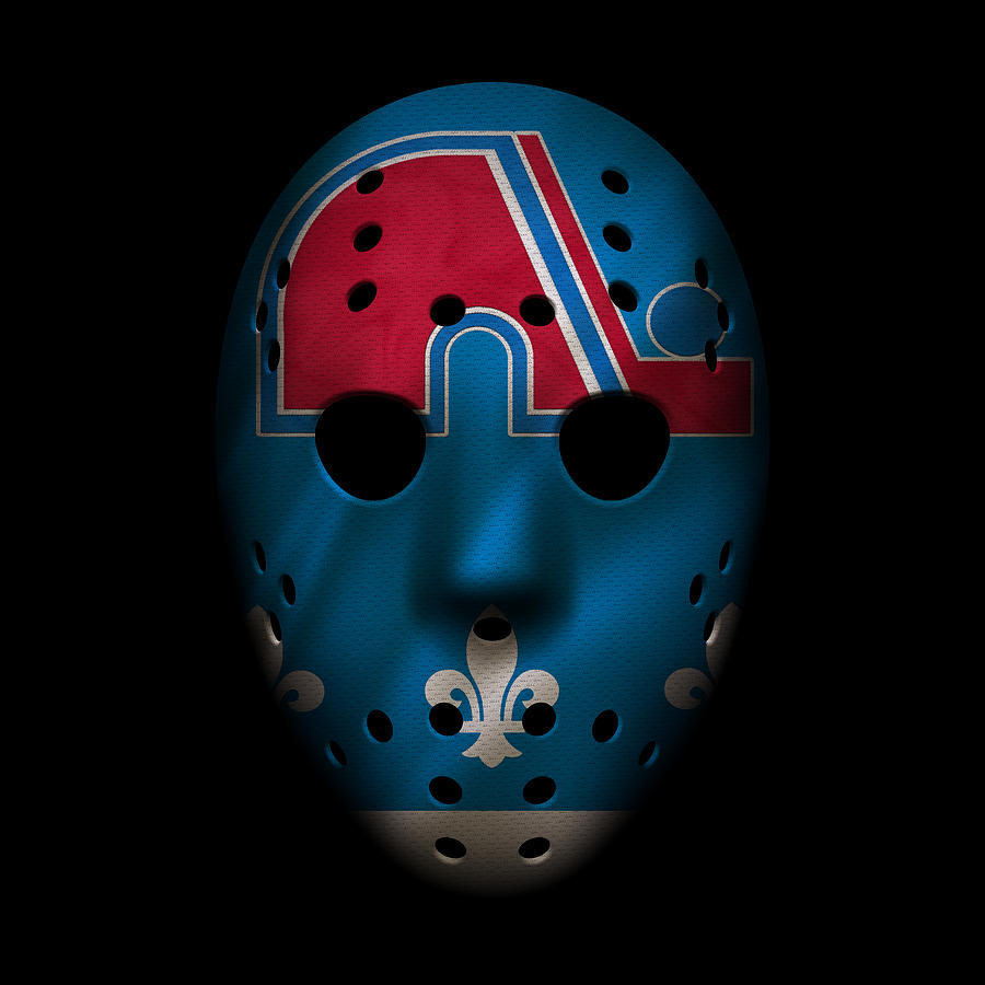 Nordiques Jersey Mask Photograph by Joe Hamilton - Fine Art America