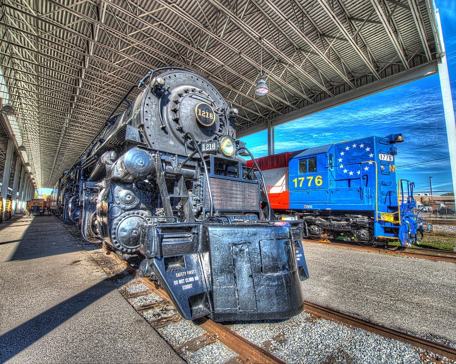 Norfolk and Western 1218 and 1776 by Greg Hager