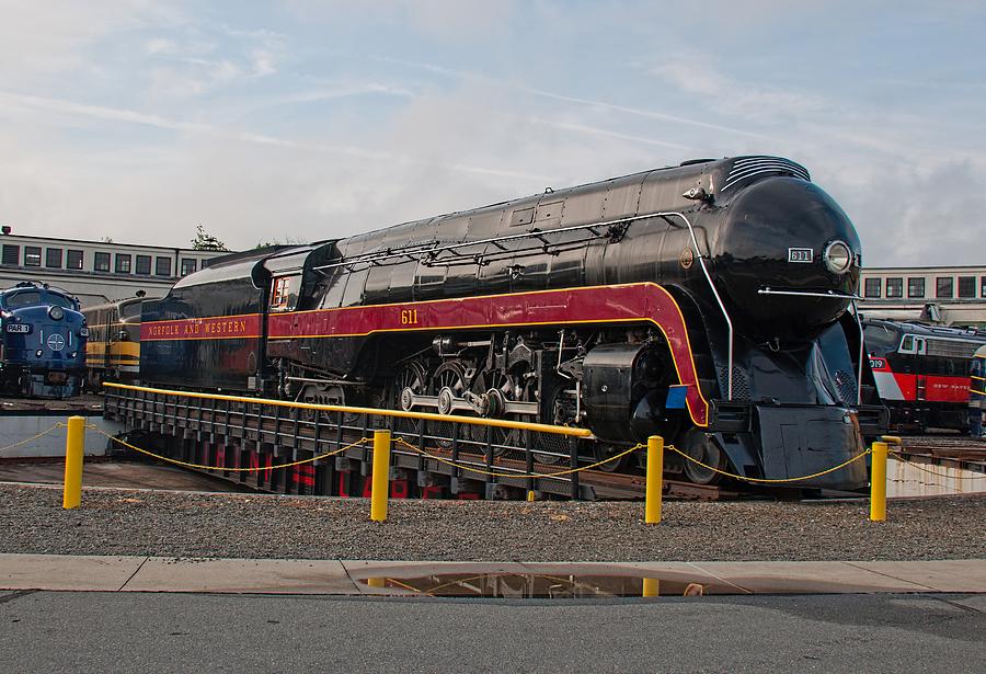 Norfolk and Western Class-J 611 Photograph by John Black