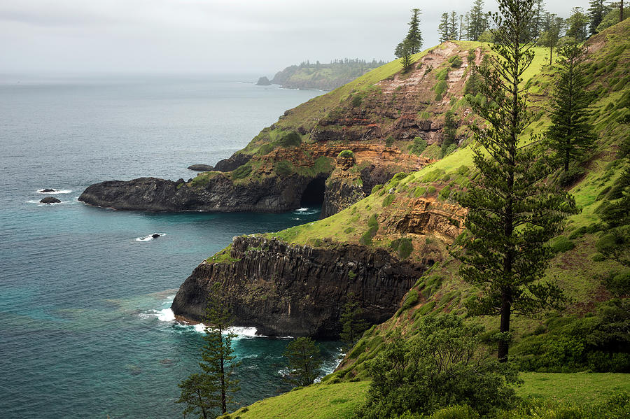 Norfolk Island Coastline Photograph by Oliver Strewe
