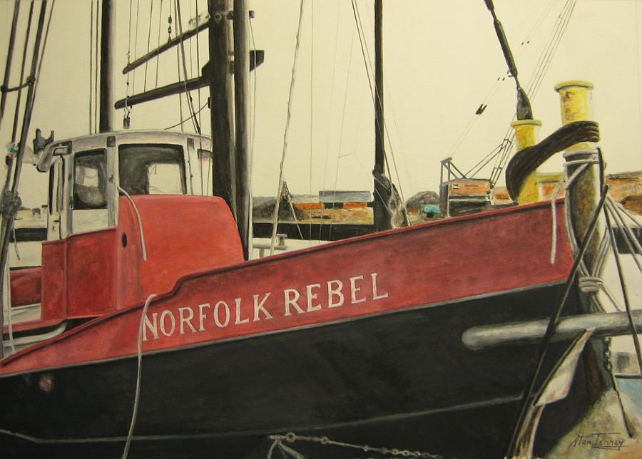 Norfolk Rebel Painting by Stan Tenney