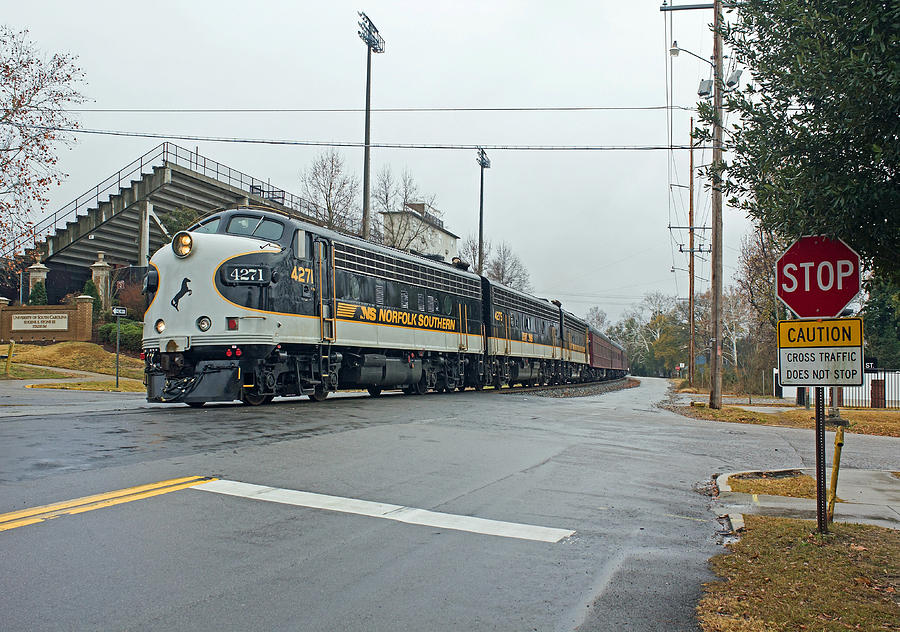 Norfolk Southern Office Car Special Photograph by Joseph C Hinson