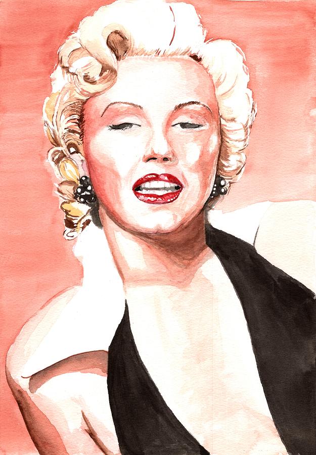 Norma Jeane Baker Painting by Martin Williams