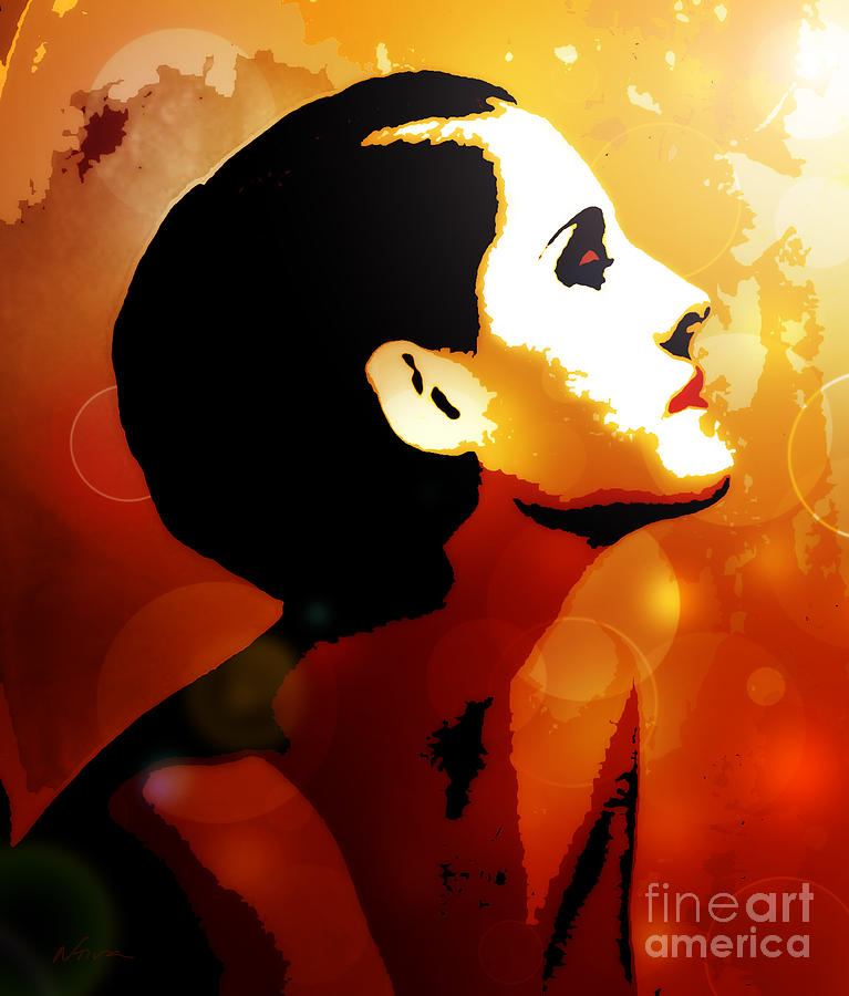 Norma Shearer Digital Art - Norma Shearer by Deena Athans