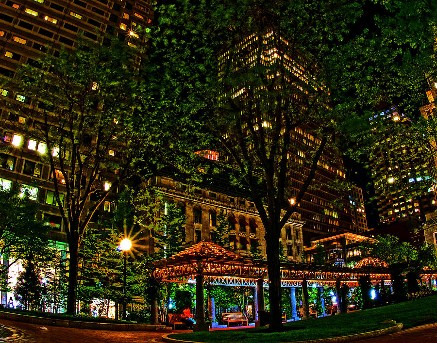 Norman B. Leventhal Park 03 Photograph By Jeff Stallard - Fine Art America