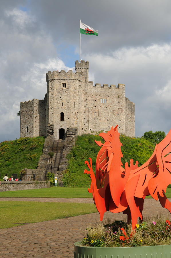 Norman Keep Cardiff Castle Photograph by Jeremy Voisey