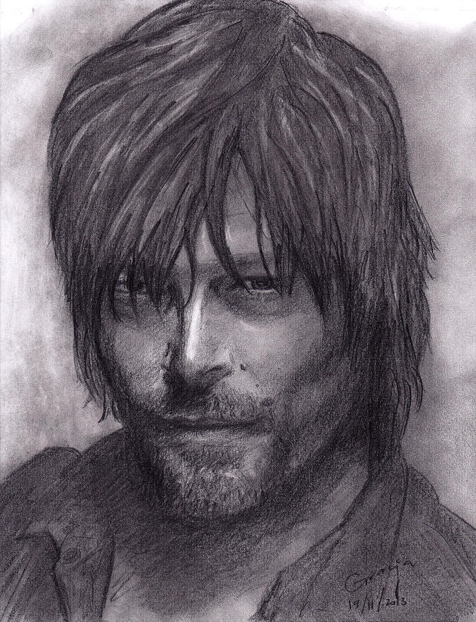 Drawing Daryl Dixon The Walking Dead