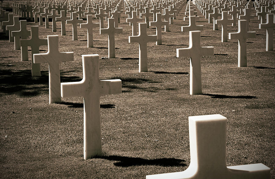 Normandy American Cemetery and Memorial Photograph by RicardMN Photography