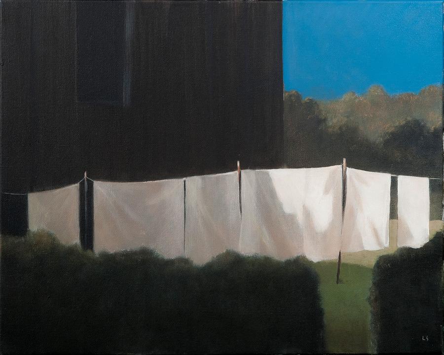 Washing Photograph - Normas Washing, 2012 Acrylic On Canvas by Lincoln Seligman