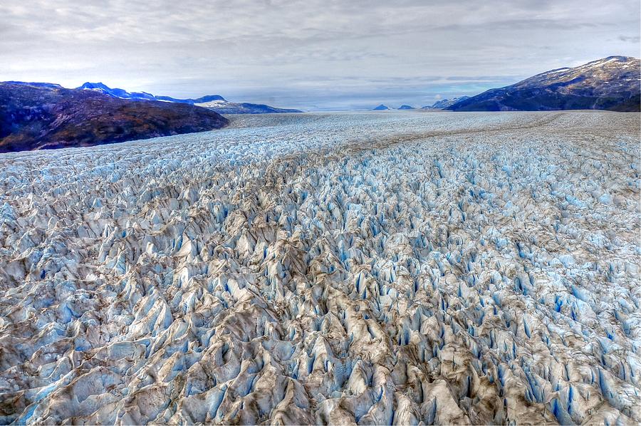 Norris Glacier - Juneau Alaska Photograph by Bruce Friedman
