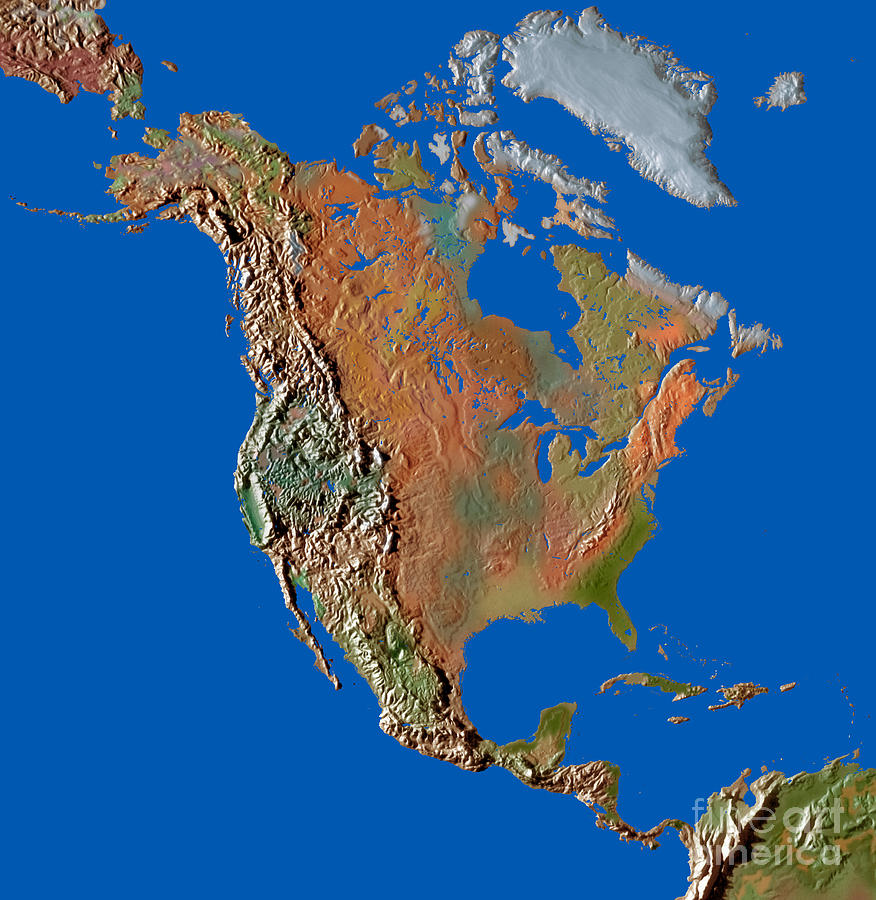 Impresionantes Mapas Con Relieve Taringa Relief Map North America My