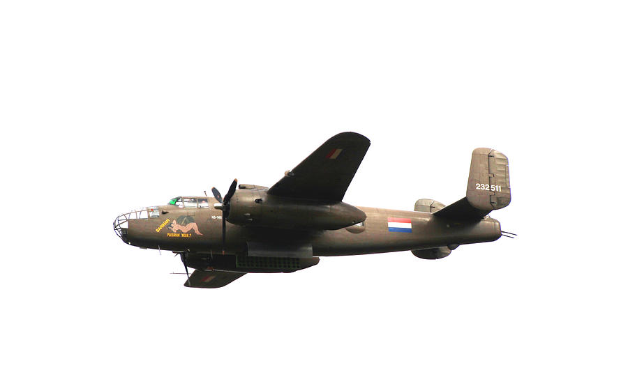 North American B25 Mitchell Bomber  Photograph by Tom Conway
