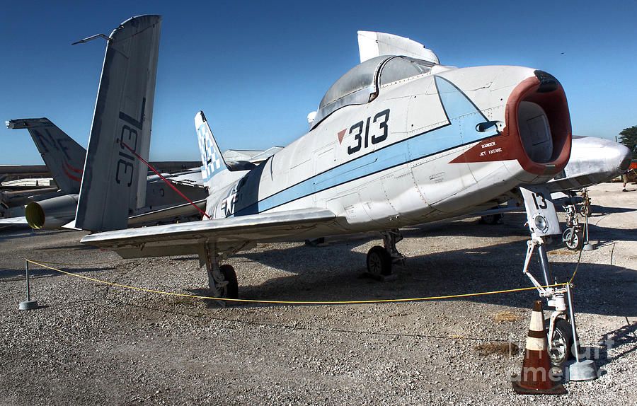 North American Fury Fj-3 Photograph by Gregory Dyer