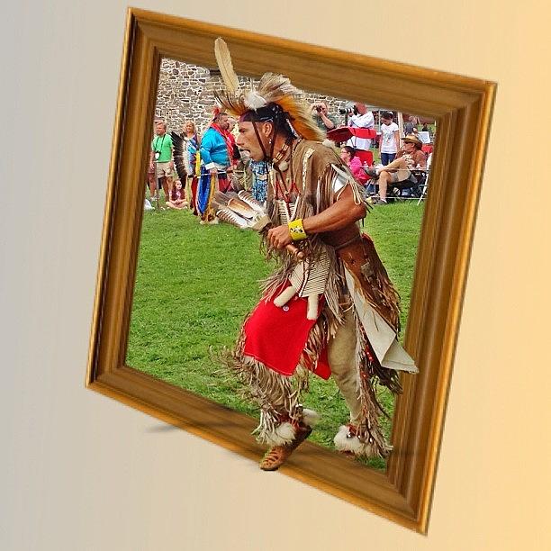 Landscape Photograph - North American Indian Festival by Miki Torres
