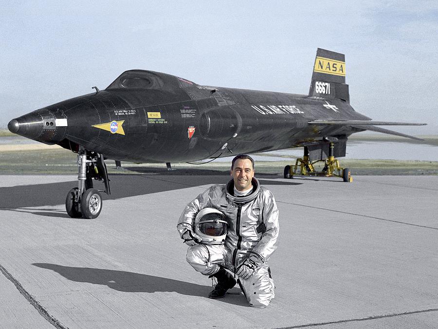 North American X-15 Test Plane Photograph by Nasa