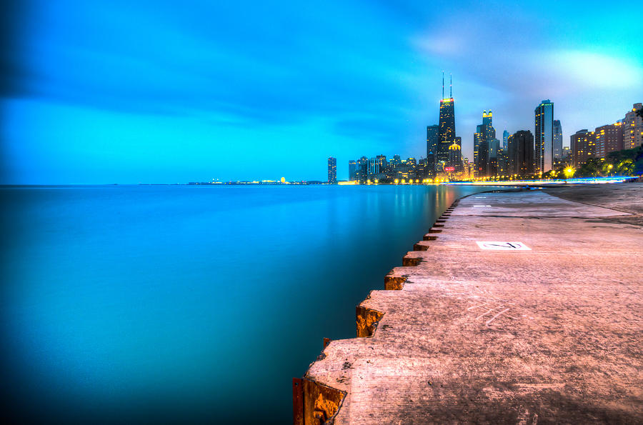 North Ave Chicago Skyline Photograph by Anthony Doudt