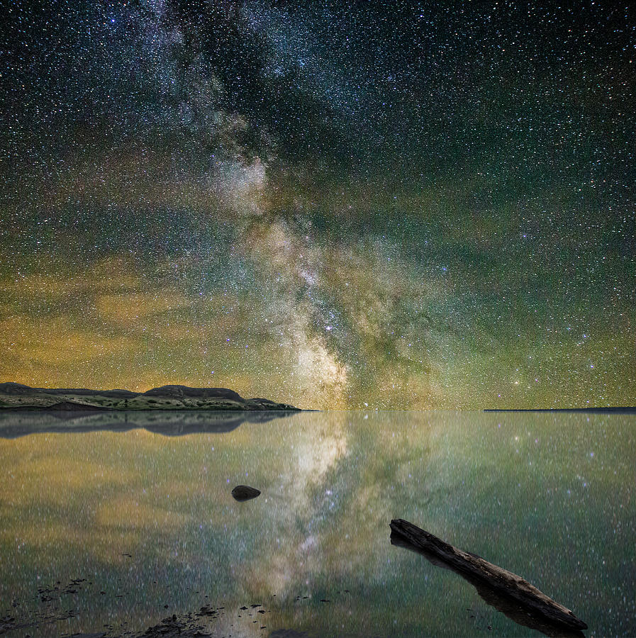 Milkyway Photograph - North Bend Milky Way by Aaron J Groen