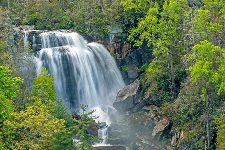 North Carolina Whitewater Falls Photograph by Willie Harper