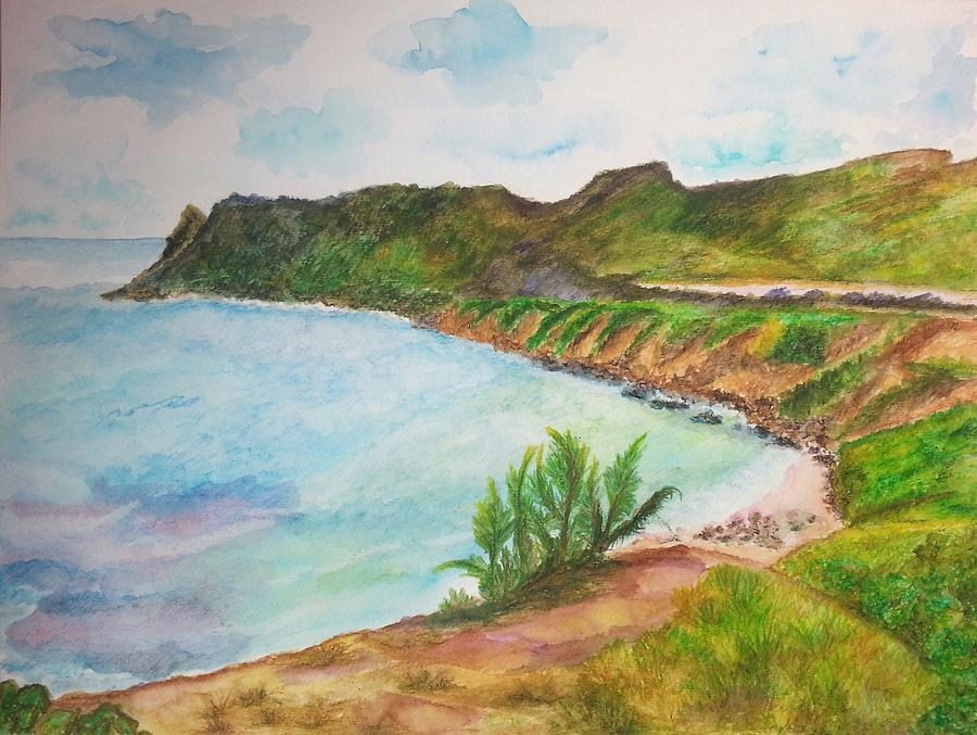 North Coast Vista - Barbados Painting by Cher Corbin - Fine Art America