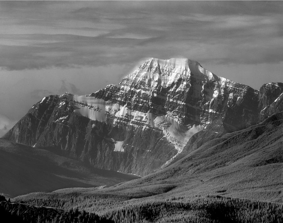 103819-North Face Mt. Edith Cavell Photograph by Ed  Cooper Photography