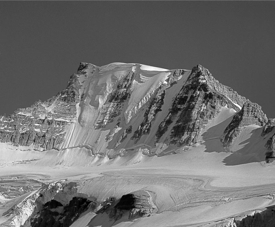 203516-BW-North Face Mt. Fay Photograph by Ed  Cooper Photography