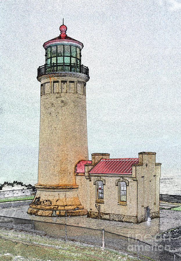 North Head Lighthouse Digital Art by Wernher Krutein