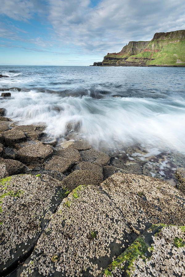 North Ireland Rocky Coastline Photograph by Jacek Kadaj