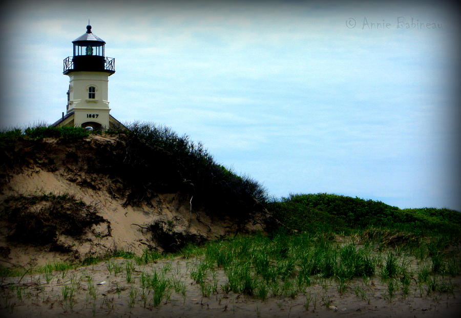 Lighthouse Photograph - North Light by Annie Babineau