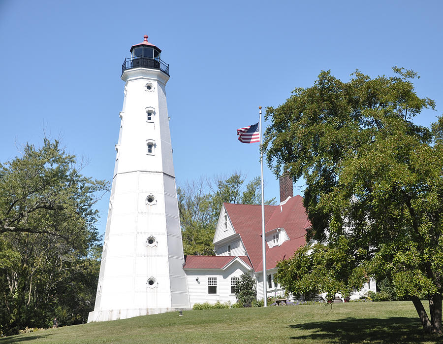 North Point Light Photograph by Herbert Gatewood - Fine Art America