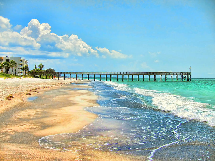 Pier Photograph - North Redington Beach Florida by Clare VanderVeen