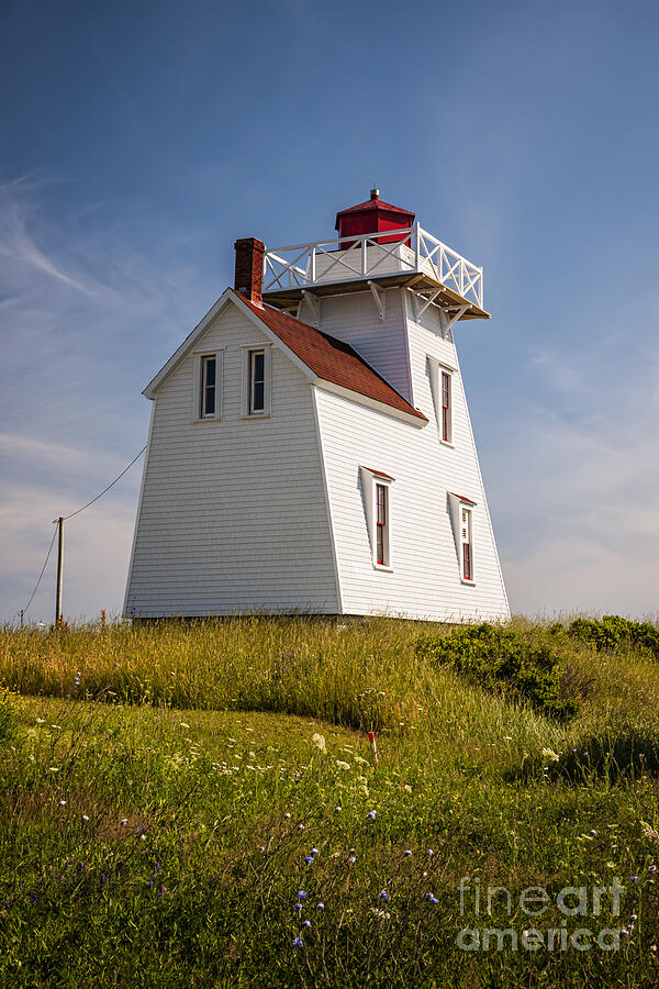 North Rustico Lighthouse 3 Photograph by Elena Elisseeva