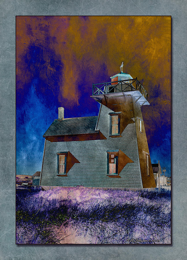 North Rustico Lighthouse Photograph by WB Johnston