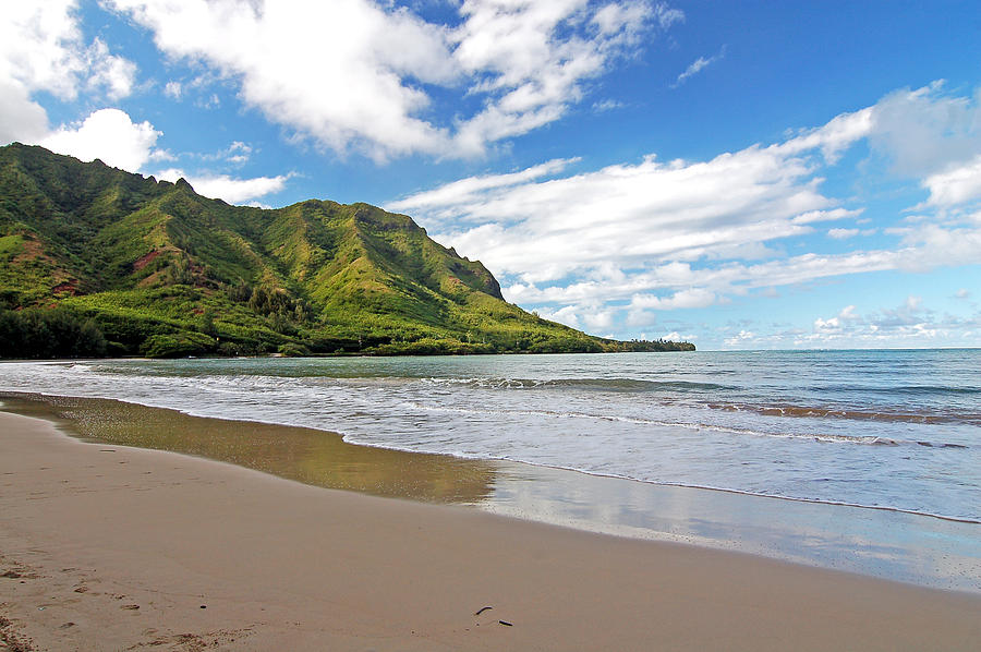 North Shore Beach Laie Honolulu Hawaii Photograph by Bhupendra Singh