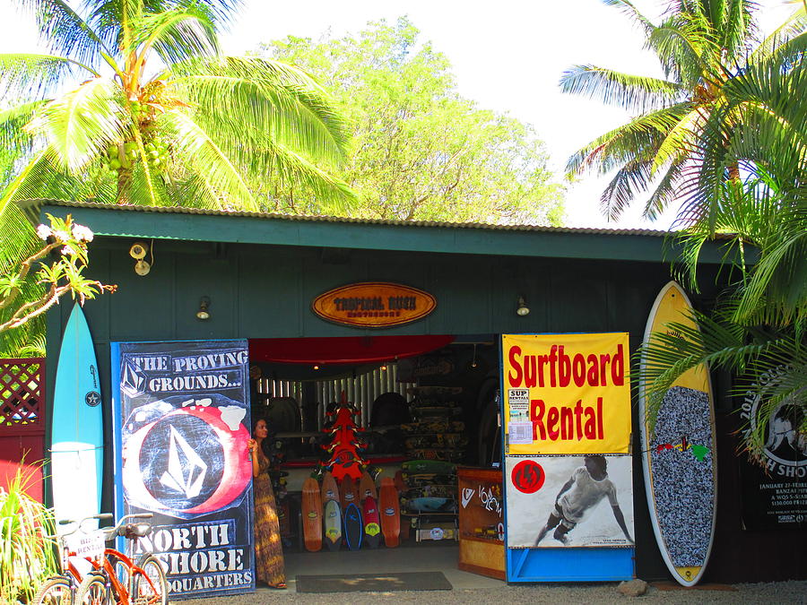North Shore Surf Shop Photograph