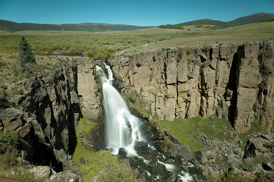 North Spring Creek Waterfall, Colorado Photograph by Greg Ochocki