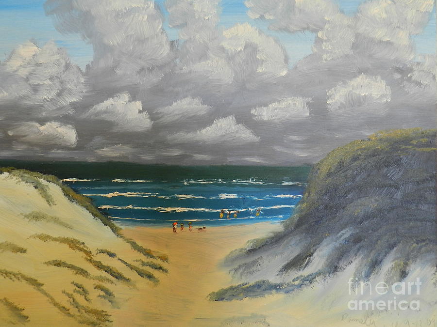 Impressionism Painting - North Windang Beach by Pamela  Meredith