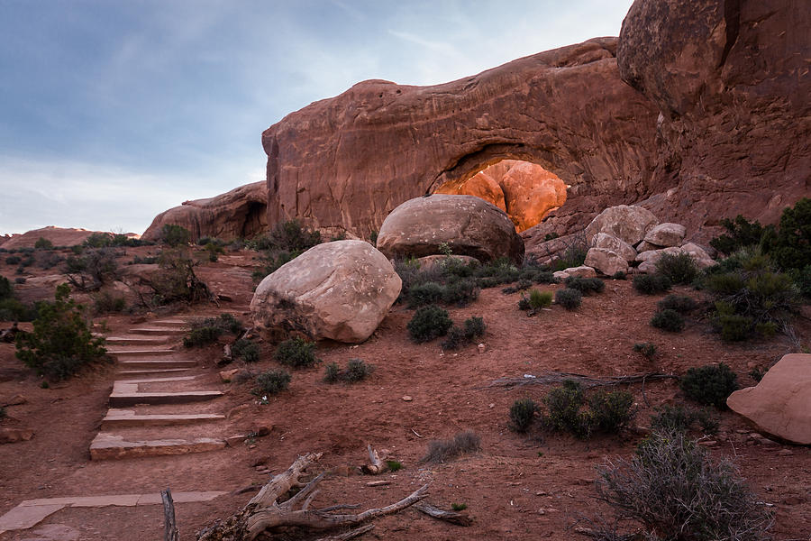 North Window Arch Photograph by Jay Stockhaus