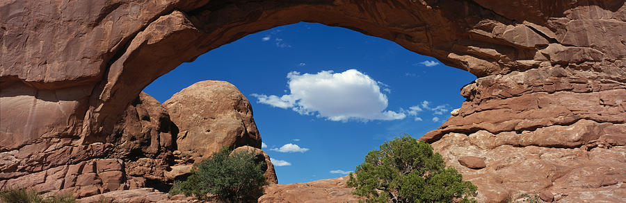 Arches National Park Photograph - North Window, Arches National Park by Panoramic Images