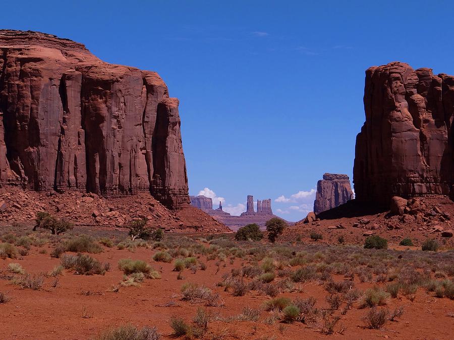 North Window in Monument Valley Photograph by Keith Stokes
