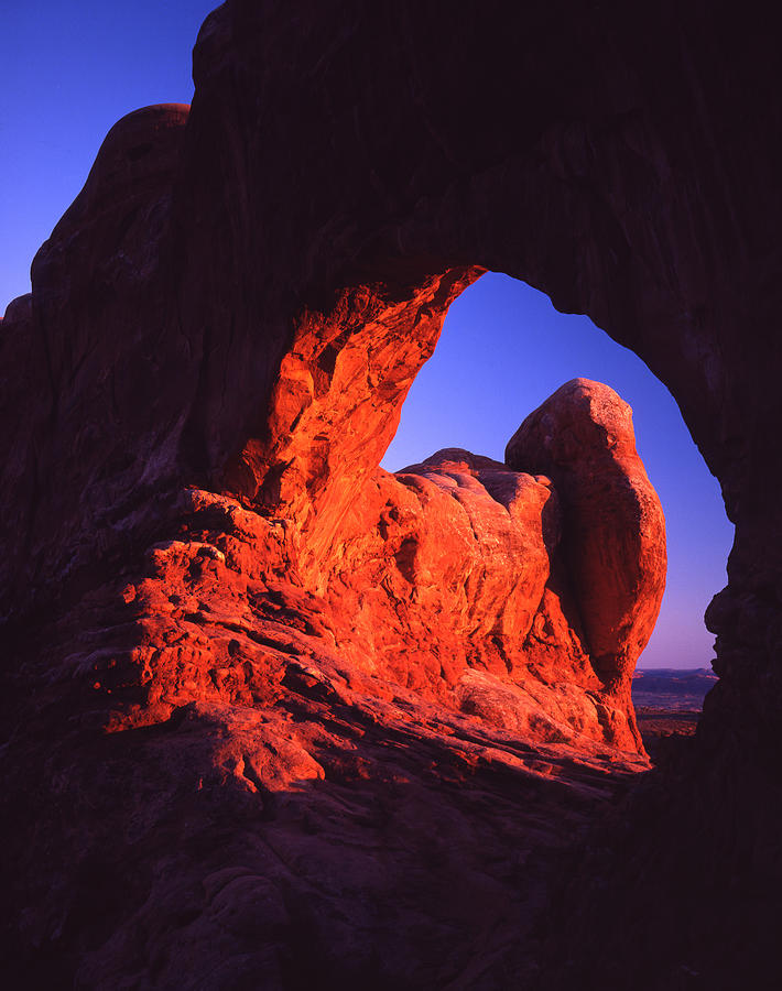 North Window Sunset Photograph by Ray Mathis