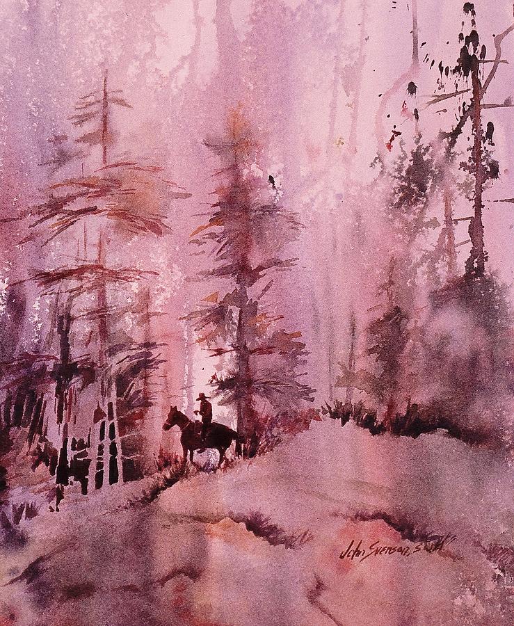 North Woods Painting by John Svenson