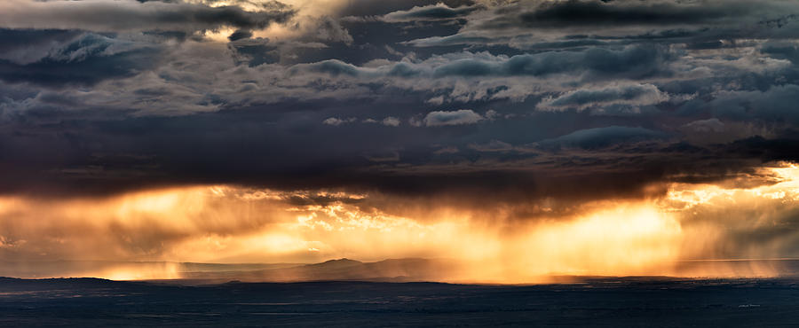 North Wyoming Rain Photograph by Leland D Howard