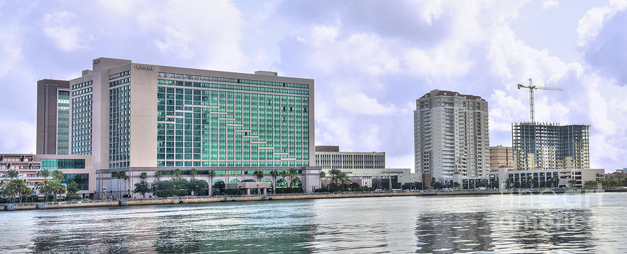 Northbank Jacksonville Florida HDR Photograph by Ules Barnwell