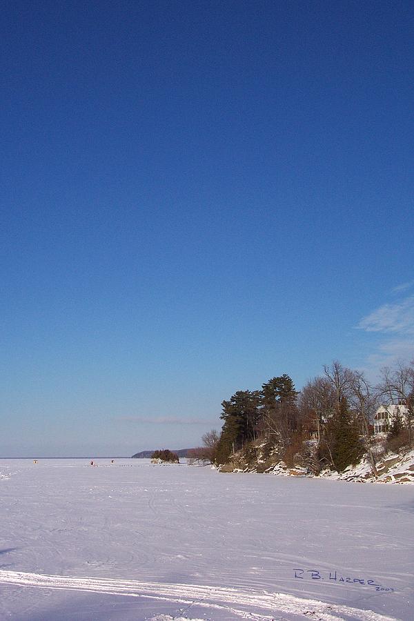 Northerly  on Missisquoi Bay Photograph by R B Harper