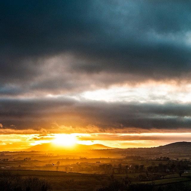 Sunset Photograph - Northern Ireland by Aleck Cartwright